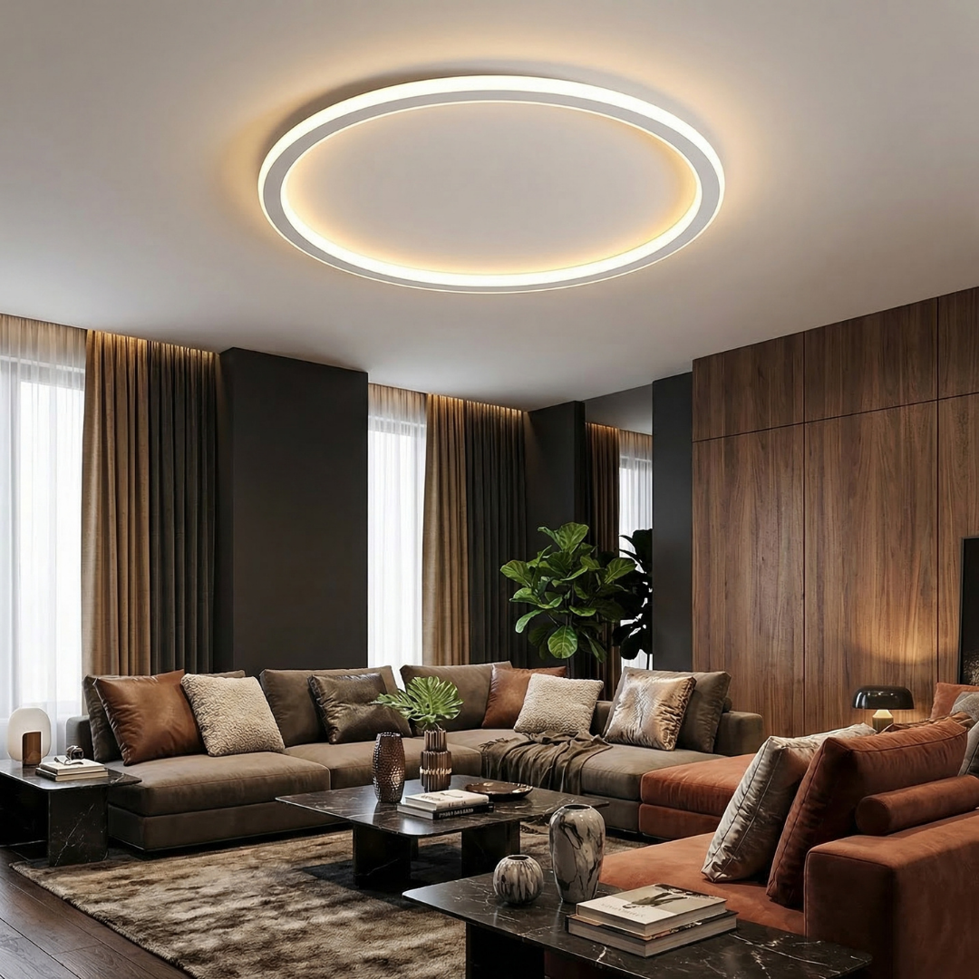 Scandinavian Ceiling Light LED Round