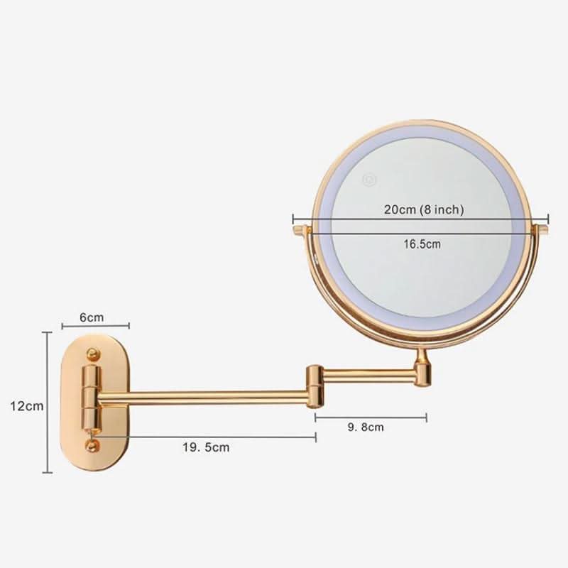 Rechargeable LED Makeup Mirror with Magnification