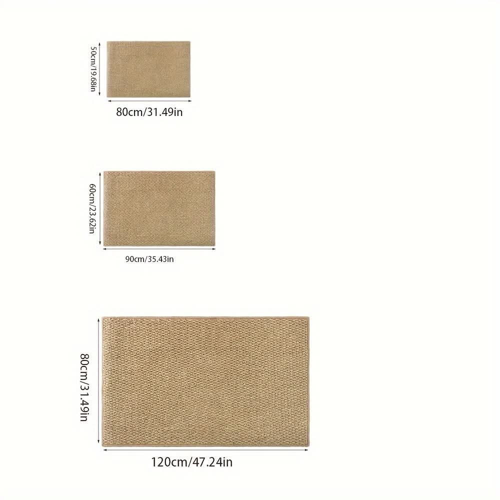 Absorbent Indoor Outdoor Door Mat Washable Non-Slip Entrance Mat