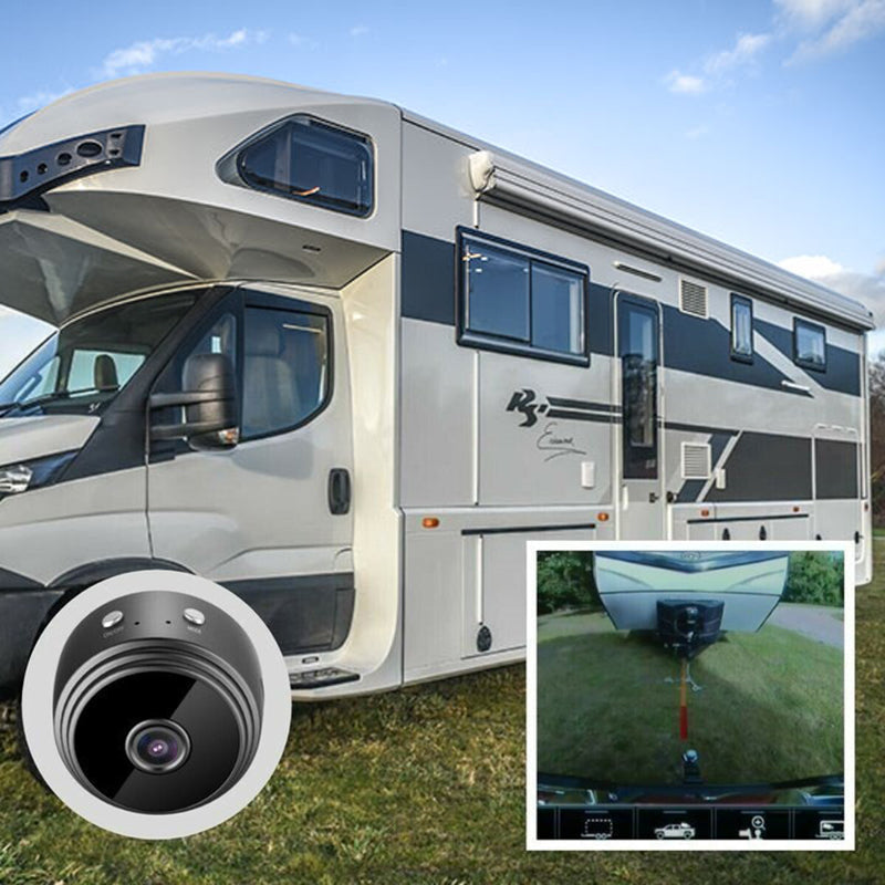 1080p Magnetic Wifi Camera for RV Reverse View and Home Use | 150 Degree Lens, Night Vision, Motion Alerts | 2 Colors