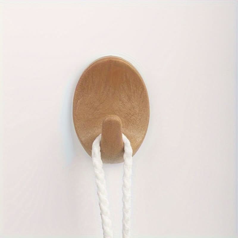 Self Adhesive Wood Look Wall Hooks
