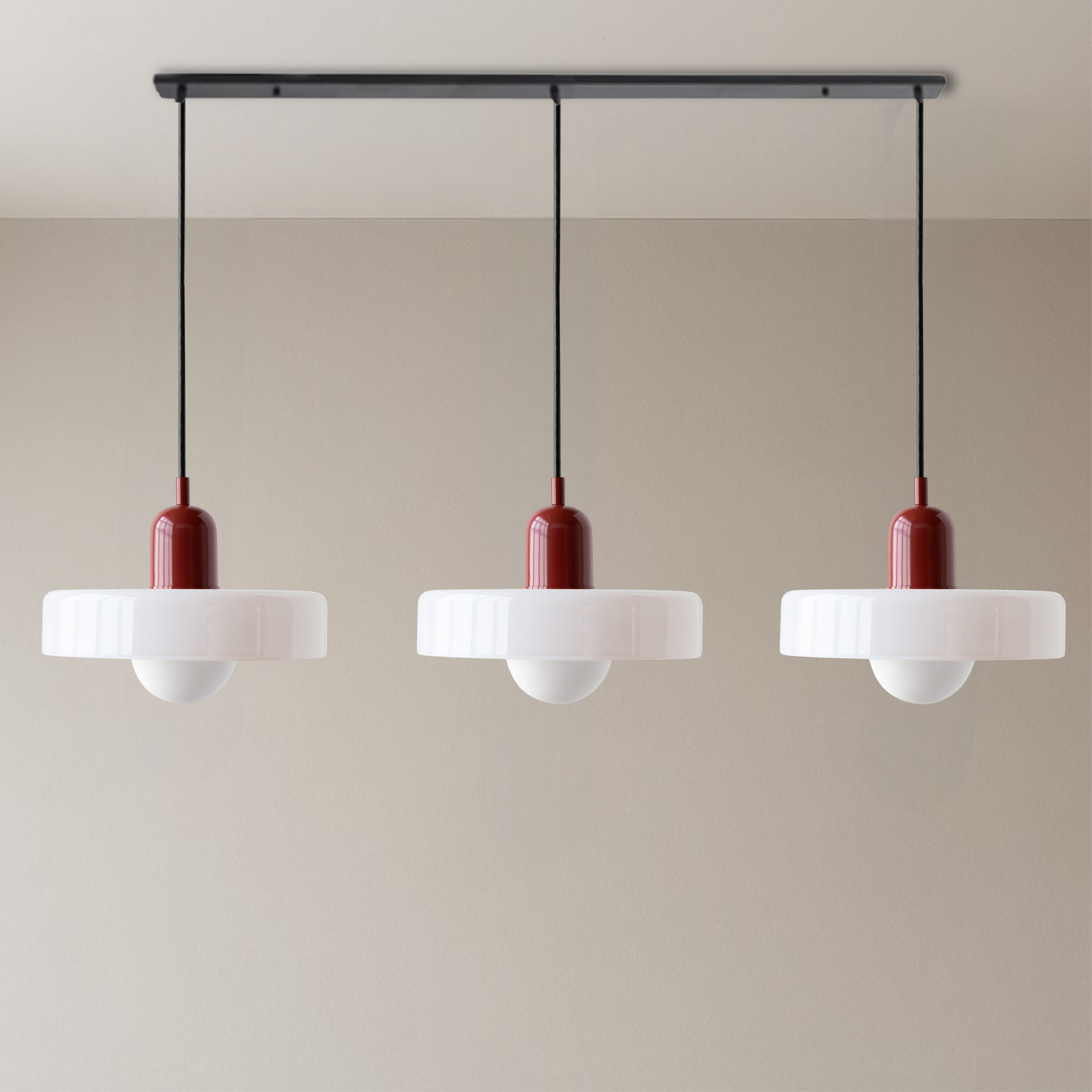 Bauhaus Glass Pendant Lamp