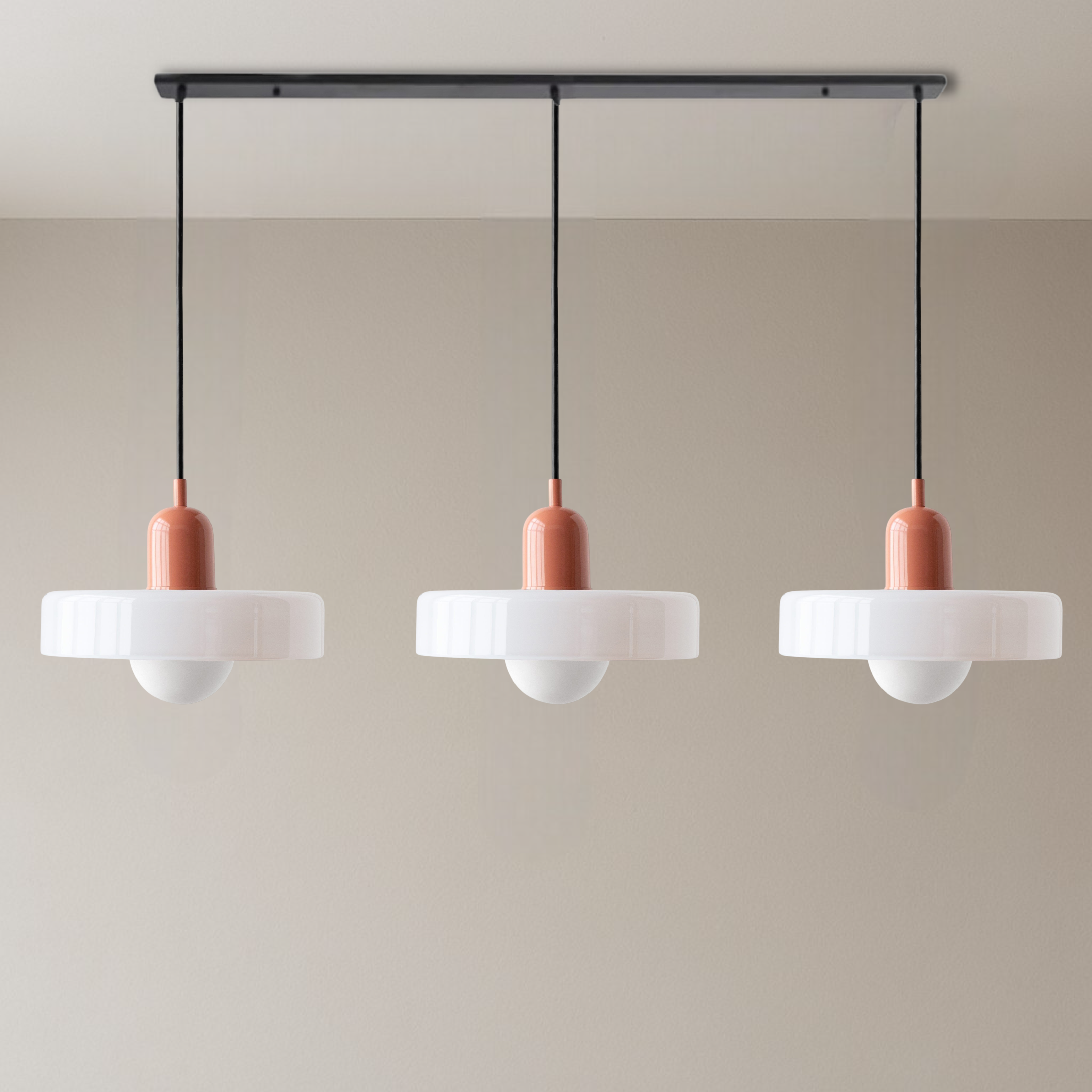 Bauhaus Glass Pendant Lamp