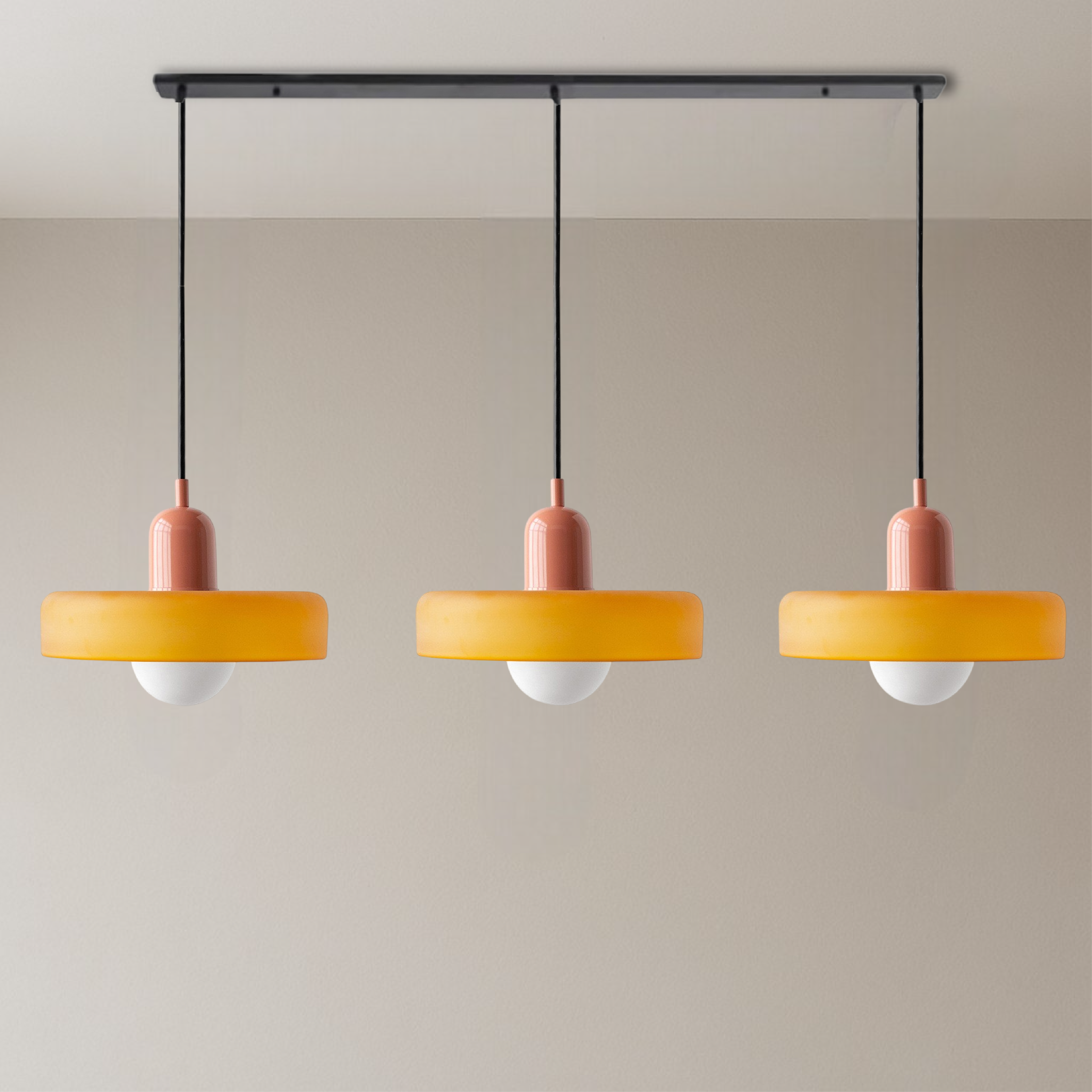 Bauhaus Glass Pendant Lamp