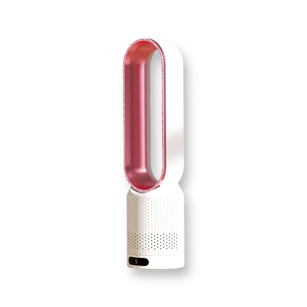 Bladeless Tower Fan with 6 Speed Levels | 90° Oscillation, Quiet Operation | Modern Air Circulation for Any Room