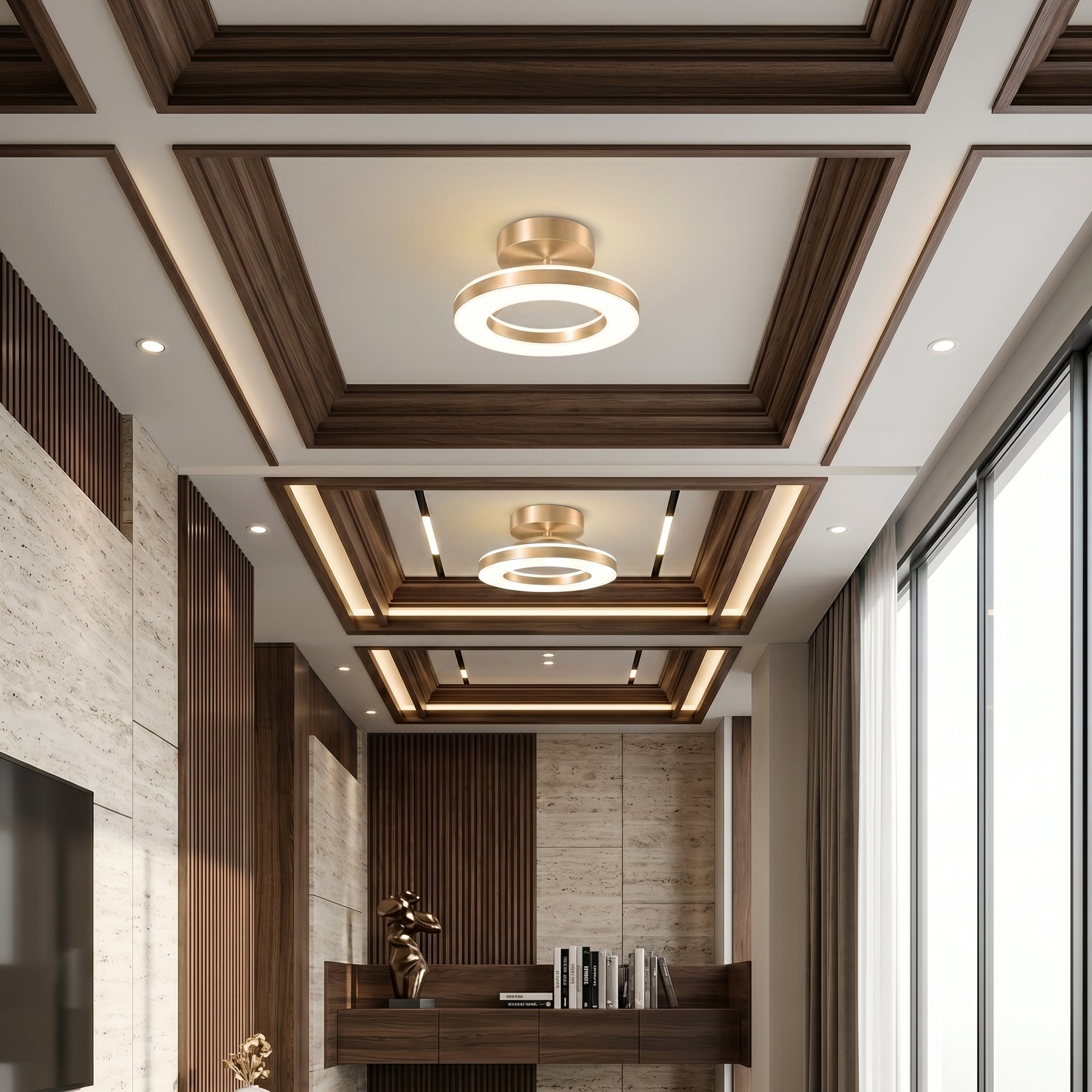 Modern LED Ceiling Light Flush Mount