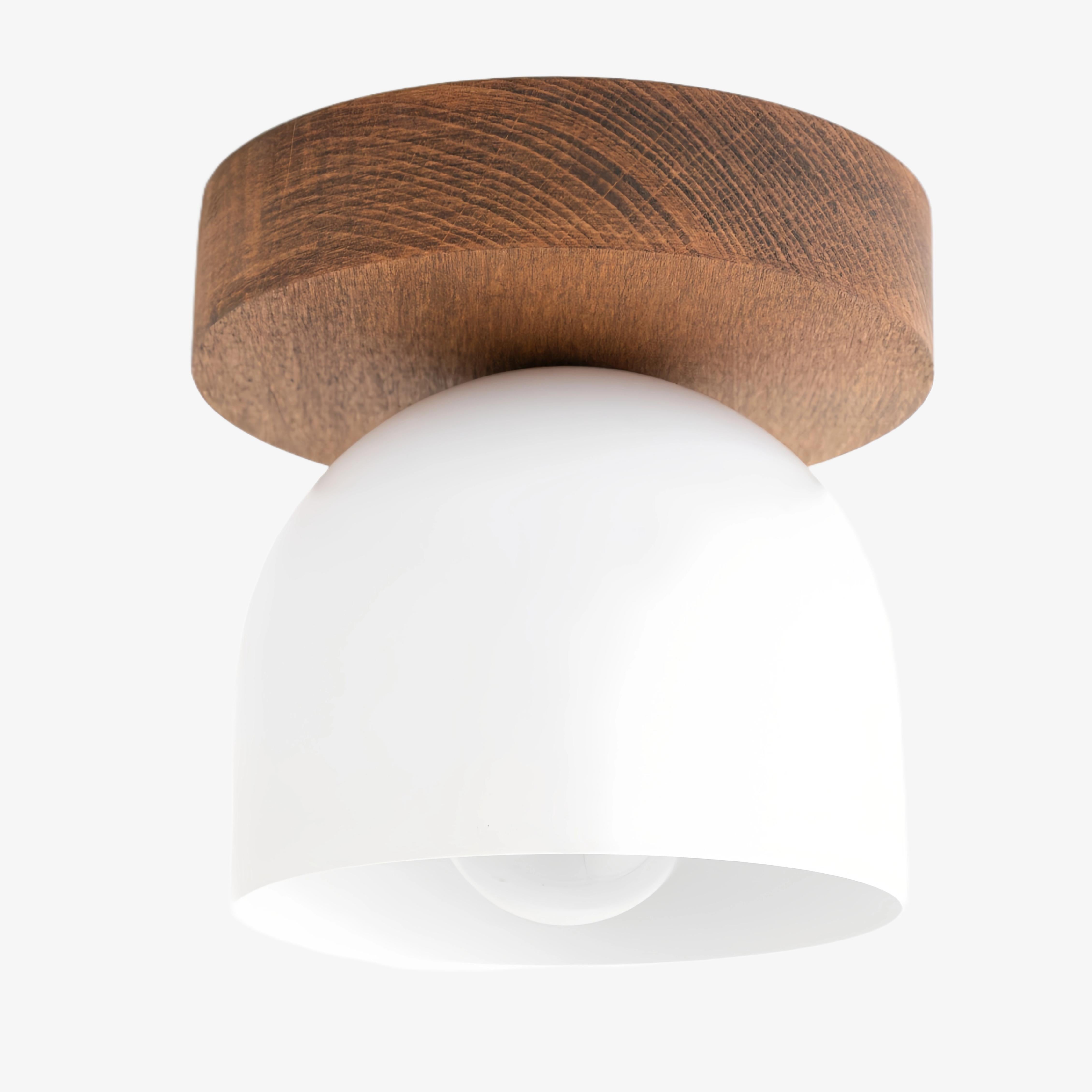 Wood Metal Ceiling Light