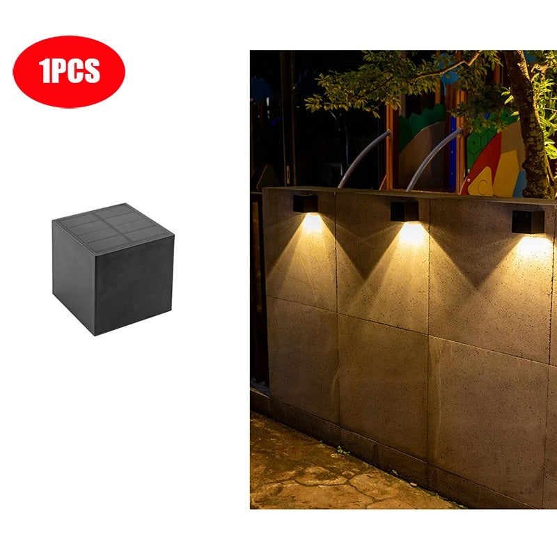 Solar Garden Wall Light for Outdoor Decor