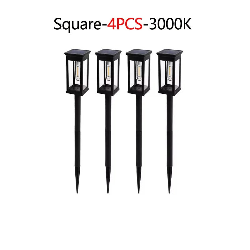 Retro Solar Garden Lights for Pathways