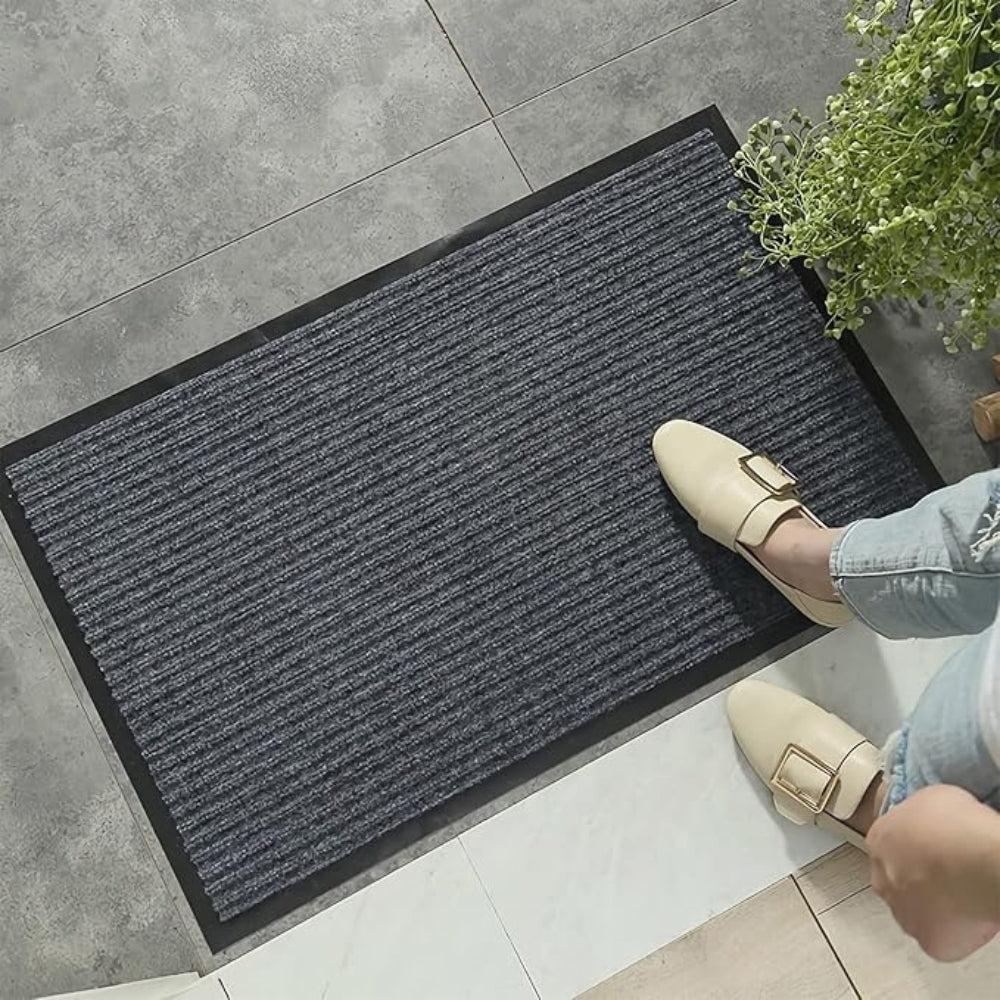 Striped Door Mat for Entryway Floor