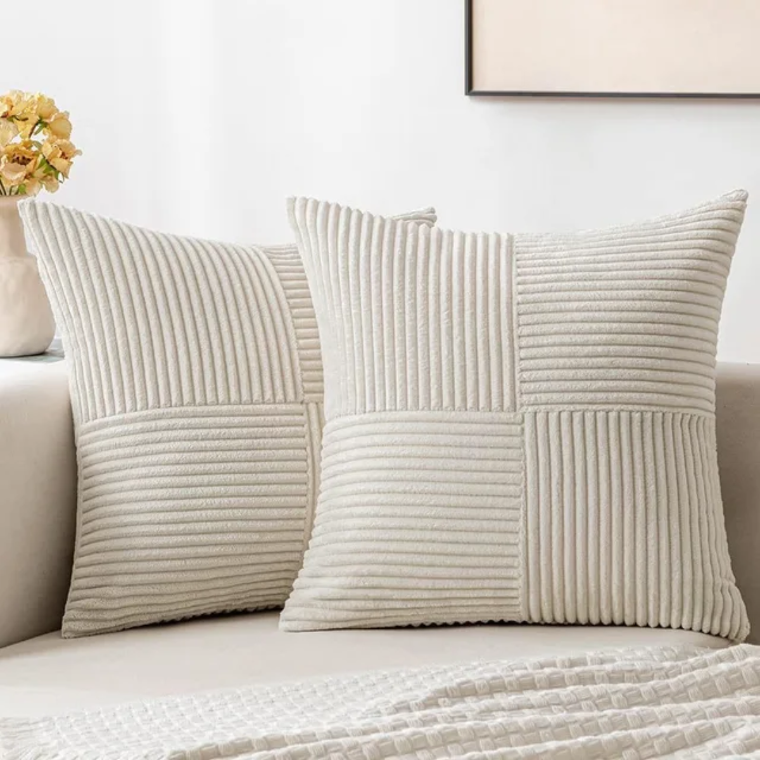 Plush Throw Pillow Hidden Zipper Cushion