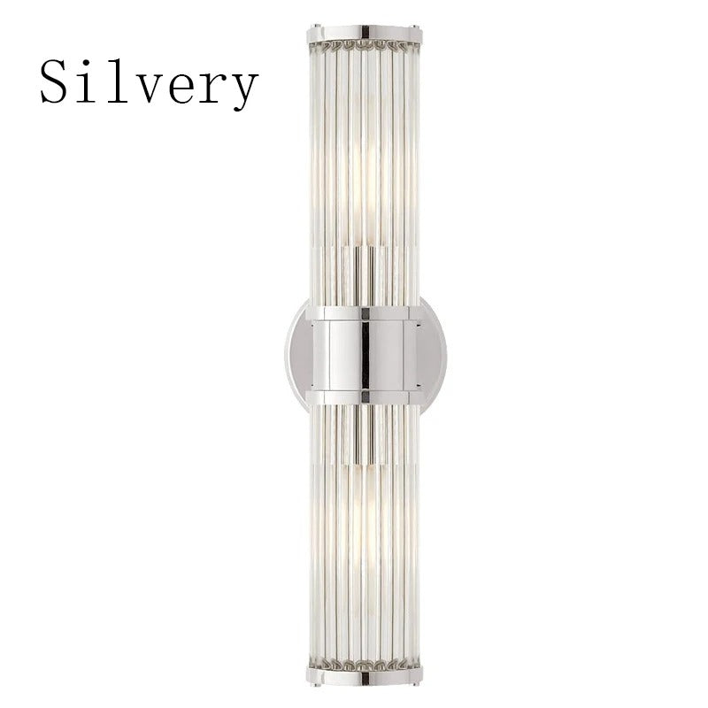 Crystal Brass Wall Lamp for Elegant Interiors