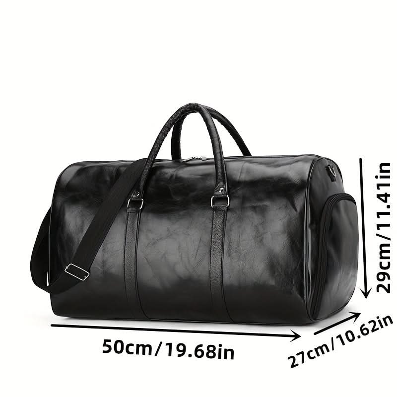 Retro Leather Travel Bag