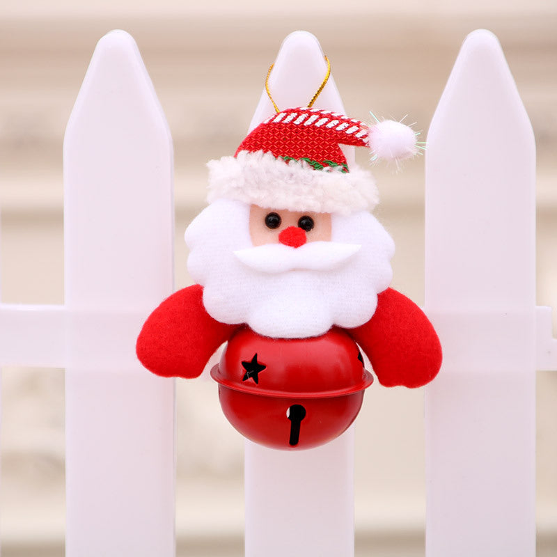 Felt Snowman Door Hanger with a Bell | Colorful Hat and Bow Tie Detail | Christmas Decorations for Doorway and Porch