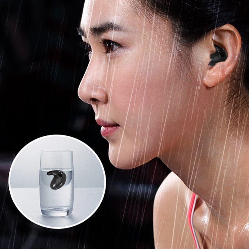 Wireless Earbuds for Sleeping, 1 cm and 0.08 oz Each | Flat Enough to Lie on Your Side | 24 Hours of Playtime, Bluetooth 5.3