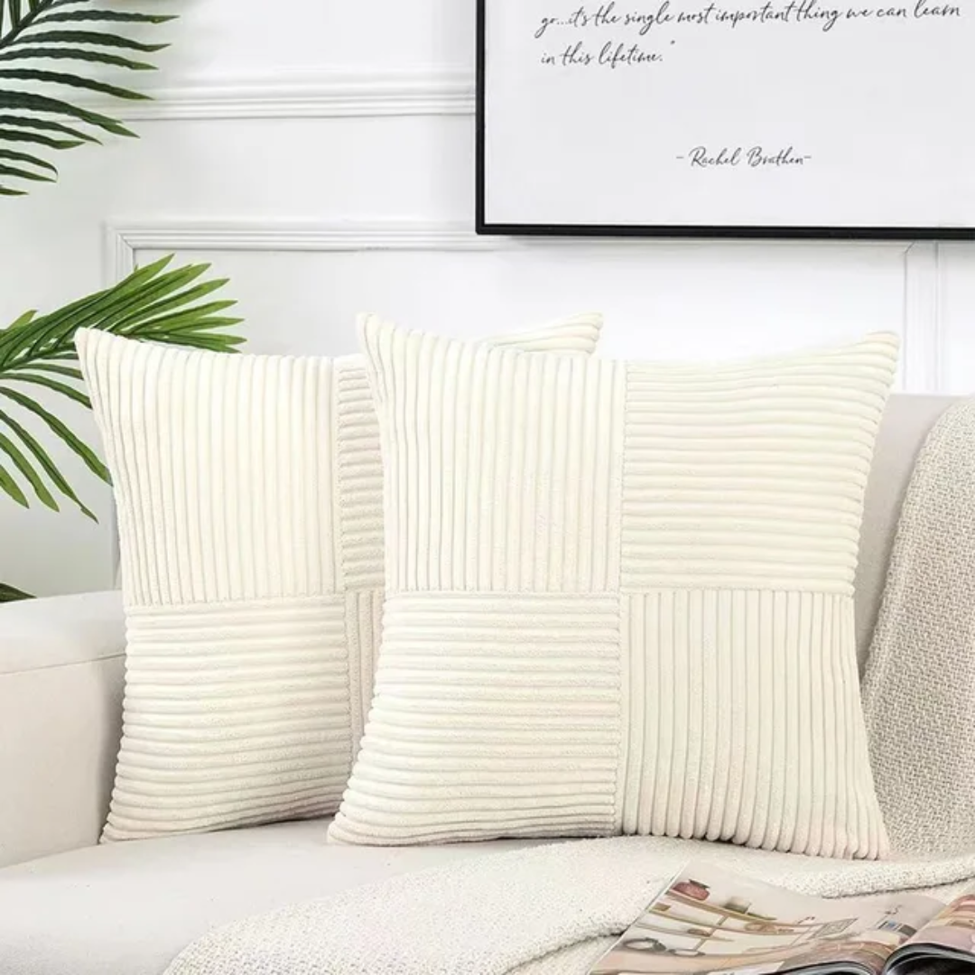 Plush Throw Pillow Hidden Zipper Cushion