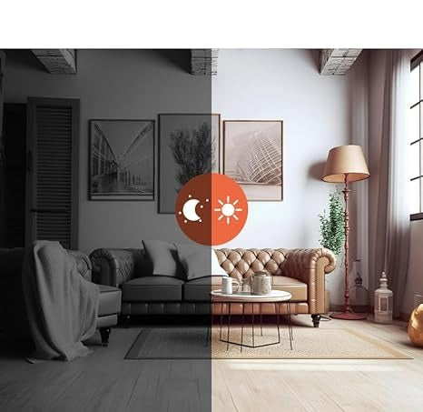 1080p Mini Security Camera for Indoor Use | Wireless Wifi Setup with App Control | Clear Live View Day and Night