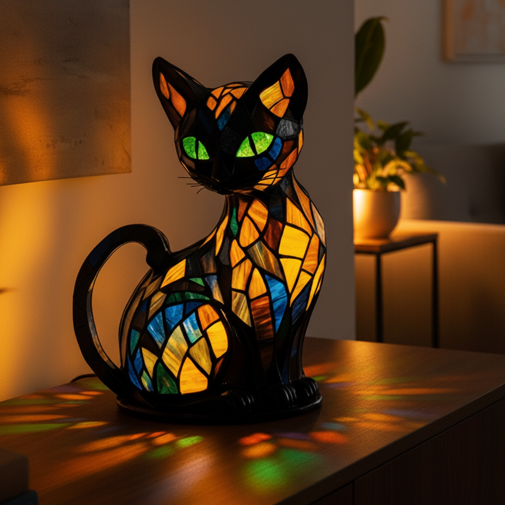 FELILUX - Playful LED Cat Night Light with Soft Ambient Glow product image