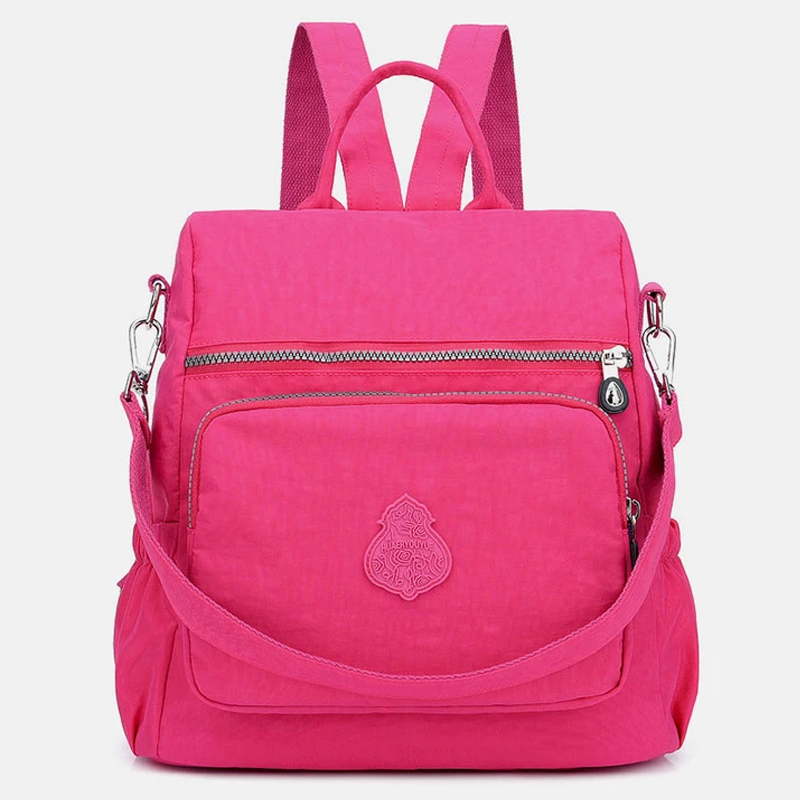 Travel Backpack for Women with Anti Theft Rear Pocket | Zip Main Compartment, Front and Side Pockets | Light Daypack Size