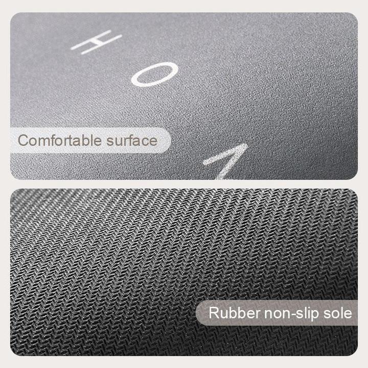 Non Slip Bath Mat with a Rubber Backing | Soaks Up Water and Grease, Then Dries Fast | Three Sizes, Oval or Rectangular