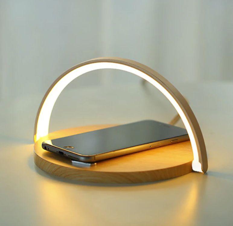 3 in 1 Night Light Wireless Charger Lamp