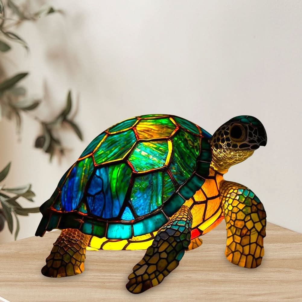 LED Table Lamp Resin Design