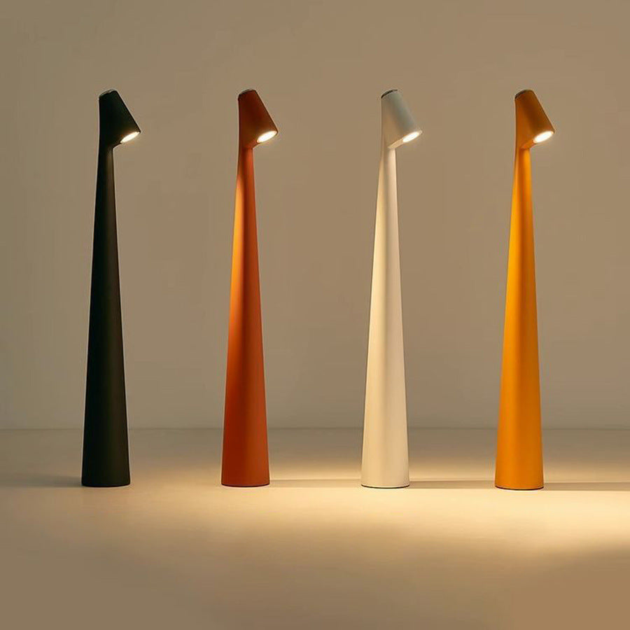 Cordless LED Table Lamp, Rechargeable and Portable | Warm Night Light for Bedside, Shelf or Terrace | 35 or 45 cm