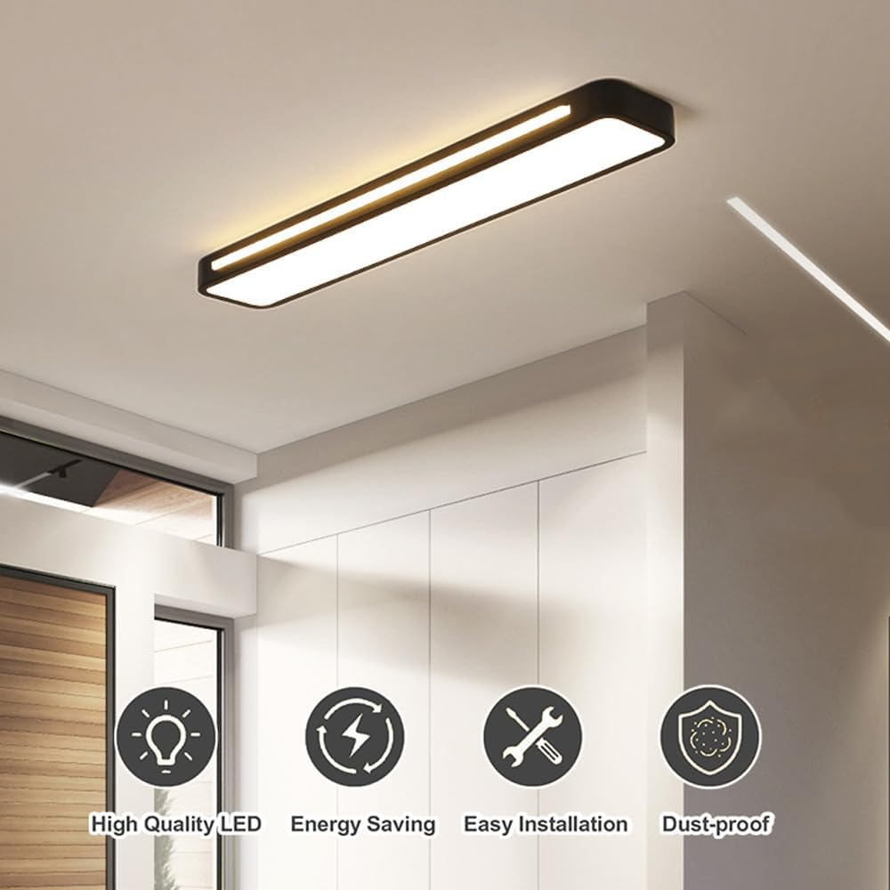 Nordic Linear Ceiling Light LED Slim
