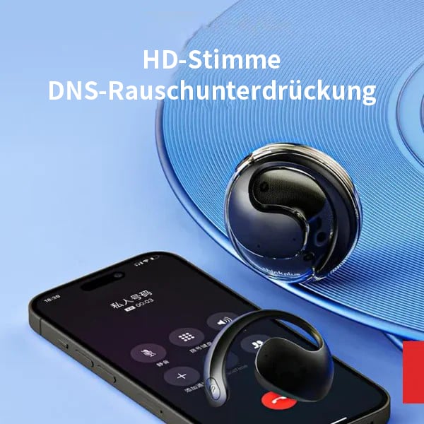 Open Ear Wireless Earbuds with Bluetooth 5.4 | Music and Game Modes, Call Noise Reduction | 3 Colors, Clip On Fit