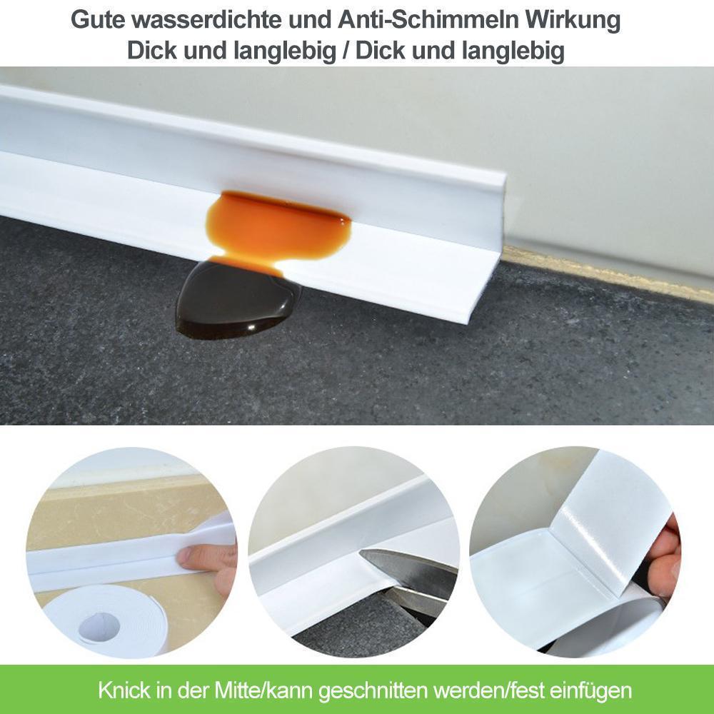 Waterproof Self Adhesive Sealing Tape, Mould Resistant | Kitchen Sink Accessories for Gaps Along Bath or Stove | Eleven Finishes