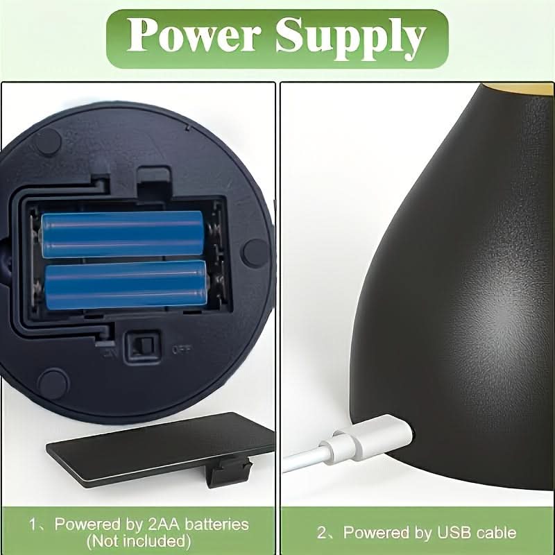 Tabletop Fly Fan for Outdoor Dining | Rotating Blades, USB Rechargeable | Quiet Insect Control for Picnics and BBQs