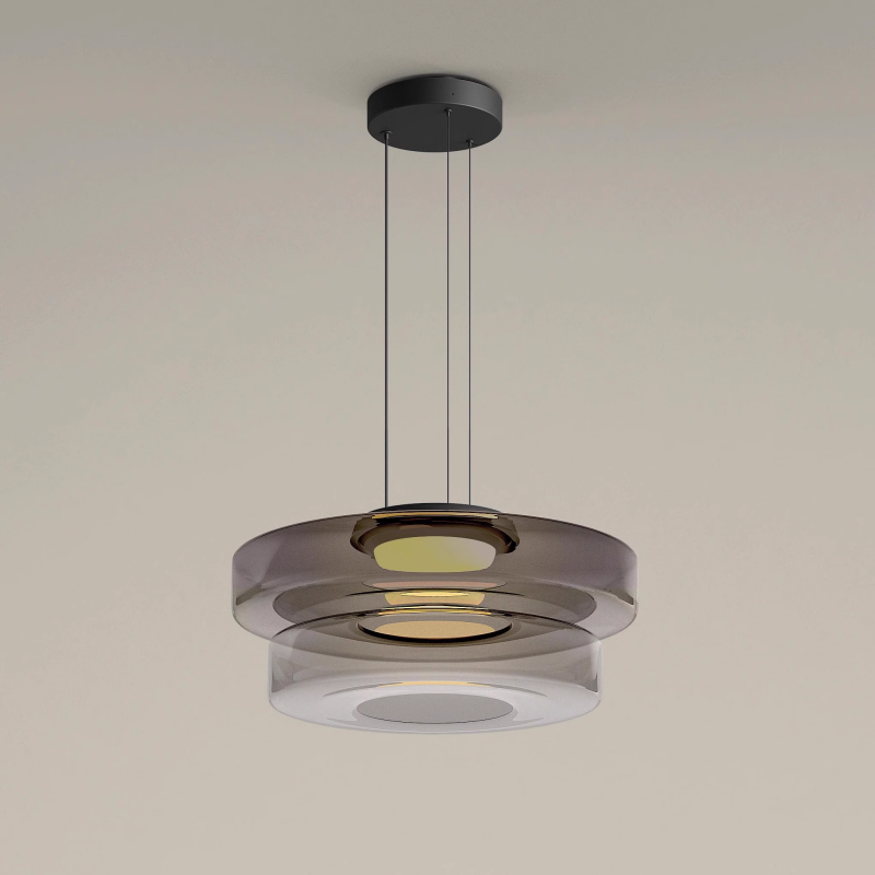 Bauhaus Glass Pendant Light Hanging Lamp