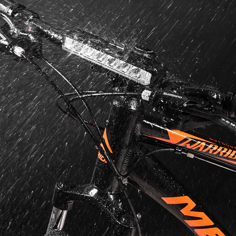 900 Lumen Rechargeable Bike Light with 180 Degree Beam | USB Charging Front Headlight for Riding After Dark