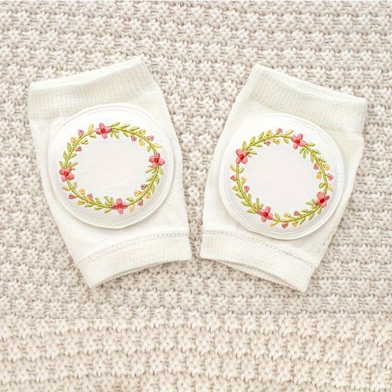 Breathable Baby Knee Pads for Crawling | 14 Fun Prints | Flexible Cushioned Protection for Active Little Movers