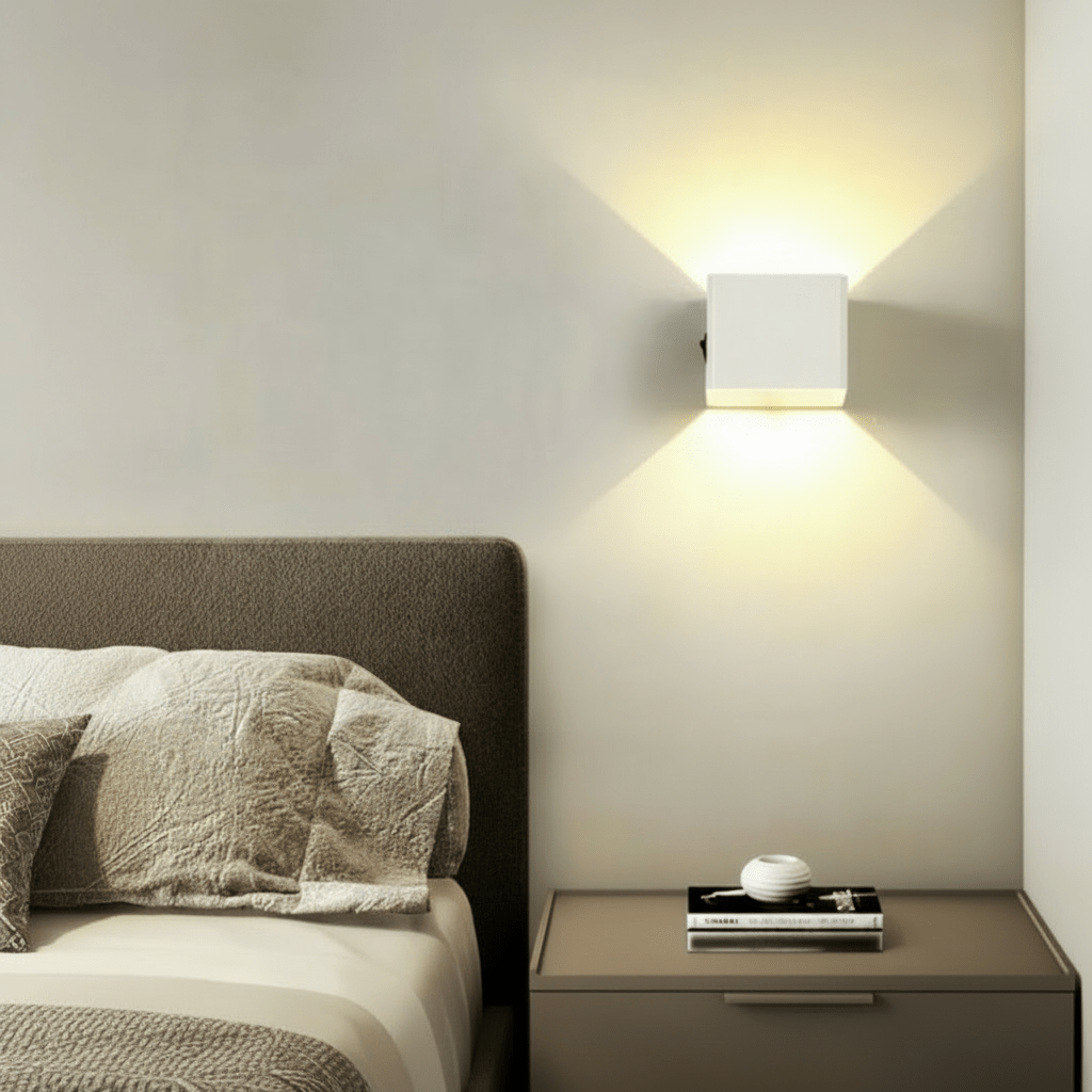 BEAMFLEX - Wireless LED Wall Light with Adjustable Light Beam - White