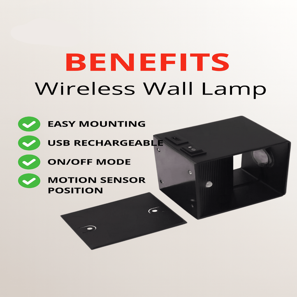 BEAMFLEX - Wireless LED Wall Light with Adjustable Light Beam product image