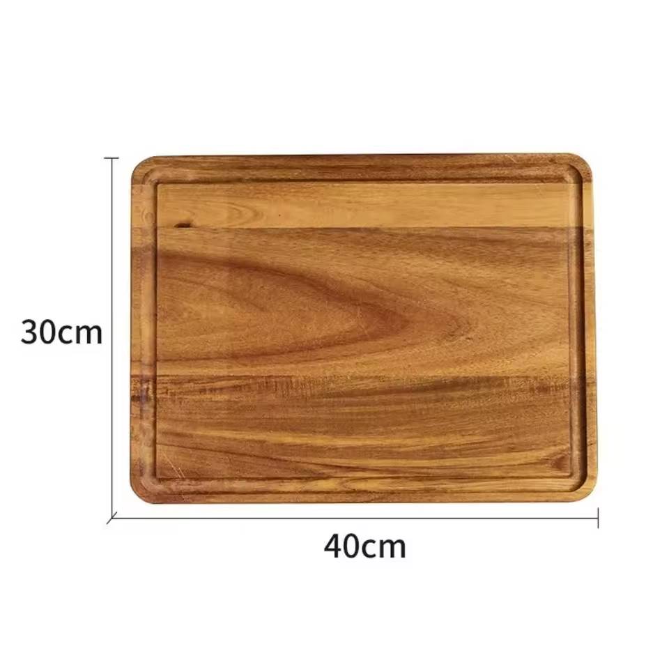 ACACIAEDGE – Acacia Wood Cutting Board for Kitchen & Serving