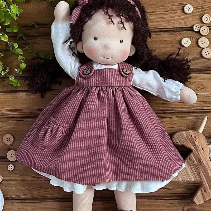 Handmade Waldorf Doll ~11.8 In Soft Cotton | 9 Character Styles With Outfit Accessories | Imaginative Play for Ages 3+