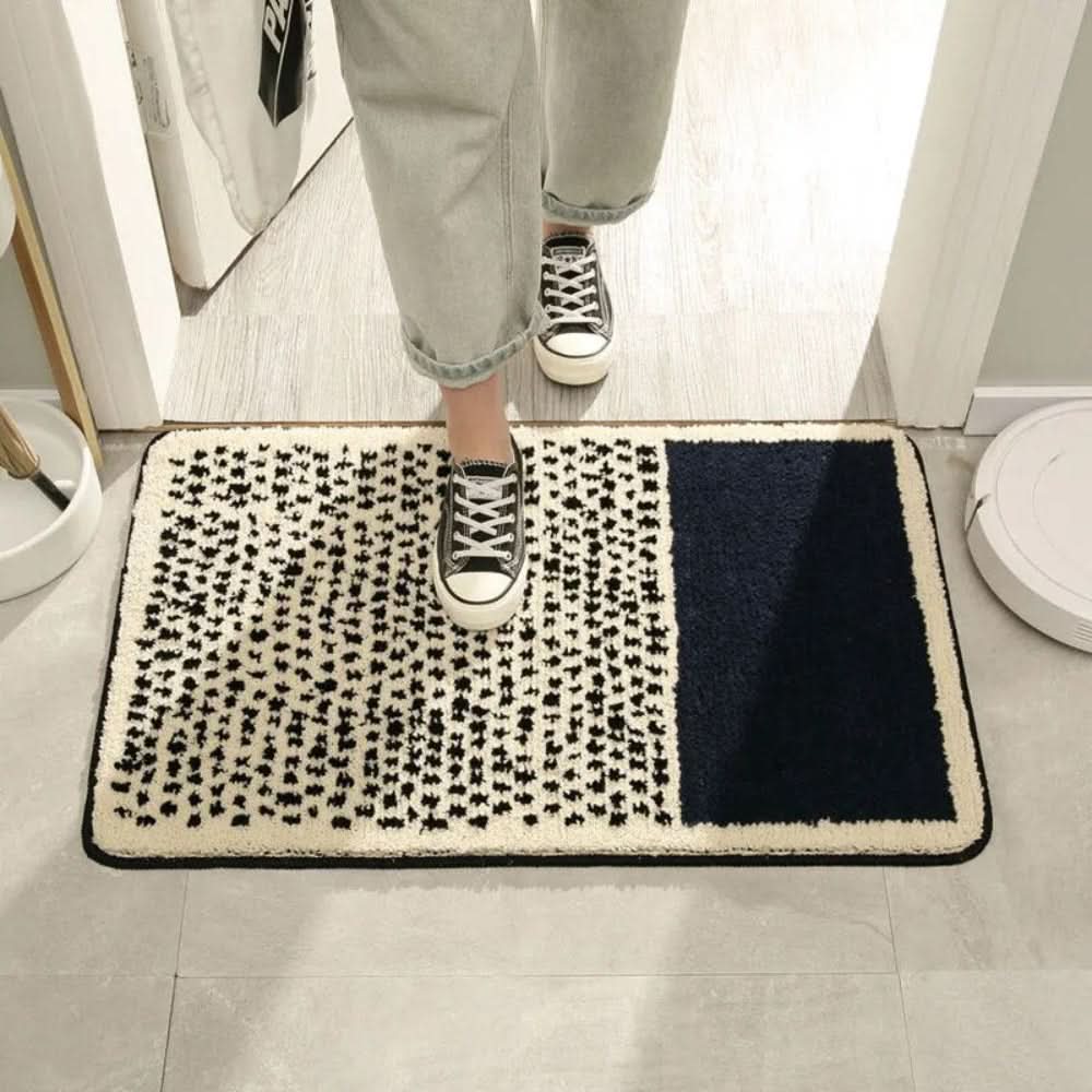 Abstract Non Slip Bath Mat