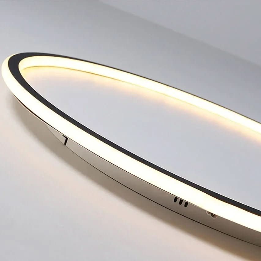AUROGLOBE - Scandinavian LED ceiling light for warm, glare-free living room lighting product image