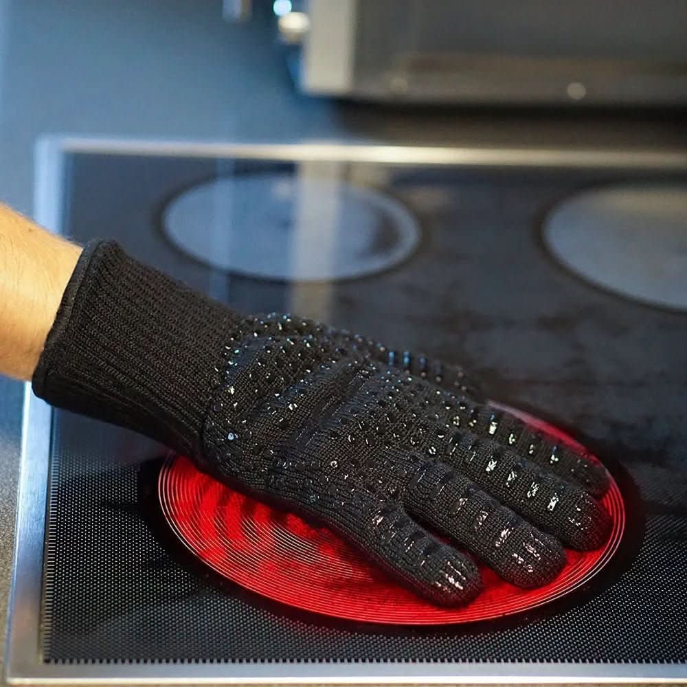 BBQ Heatglove – Extremely Heat-Resistant Protective Gloves for Grill and Kitchen