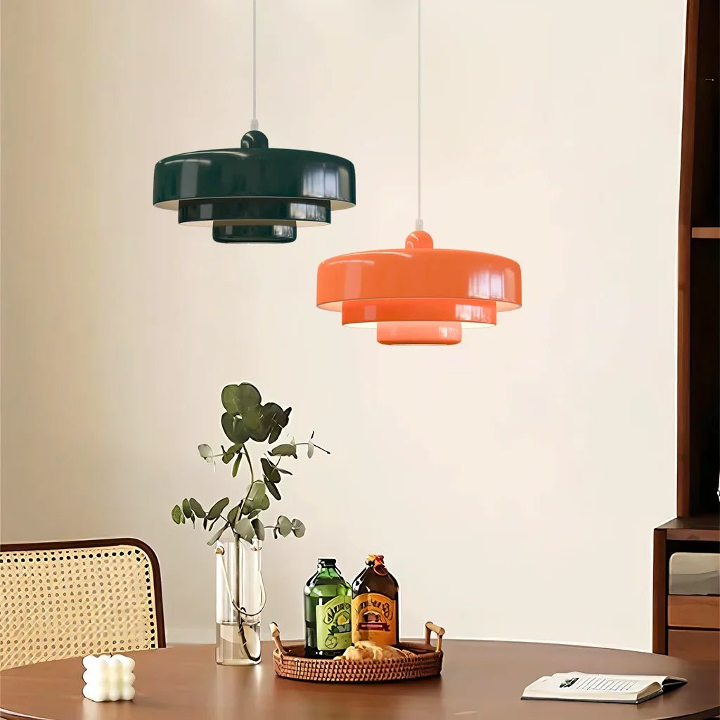 TRILORA - Elegant three-level pendant light in macaron colors product image