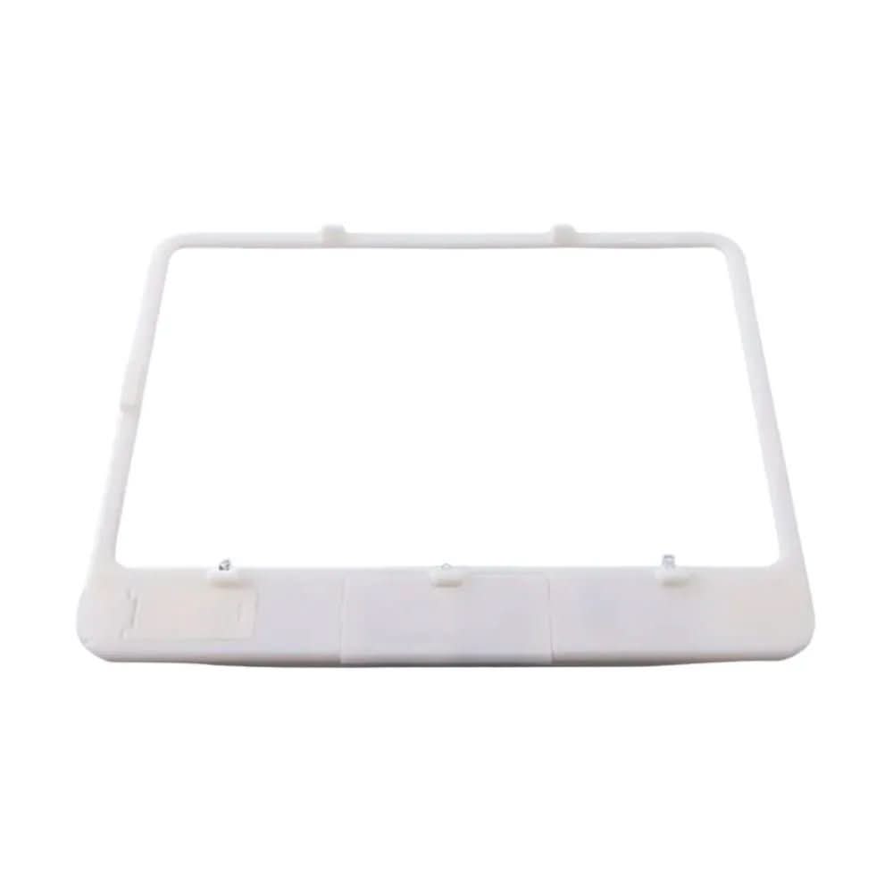3x LED Lighted Magnifying Glass | White & Black, 3.9 In Lens | Ergonomic Handle for Comfortable Reading & Crafting