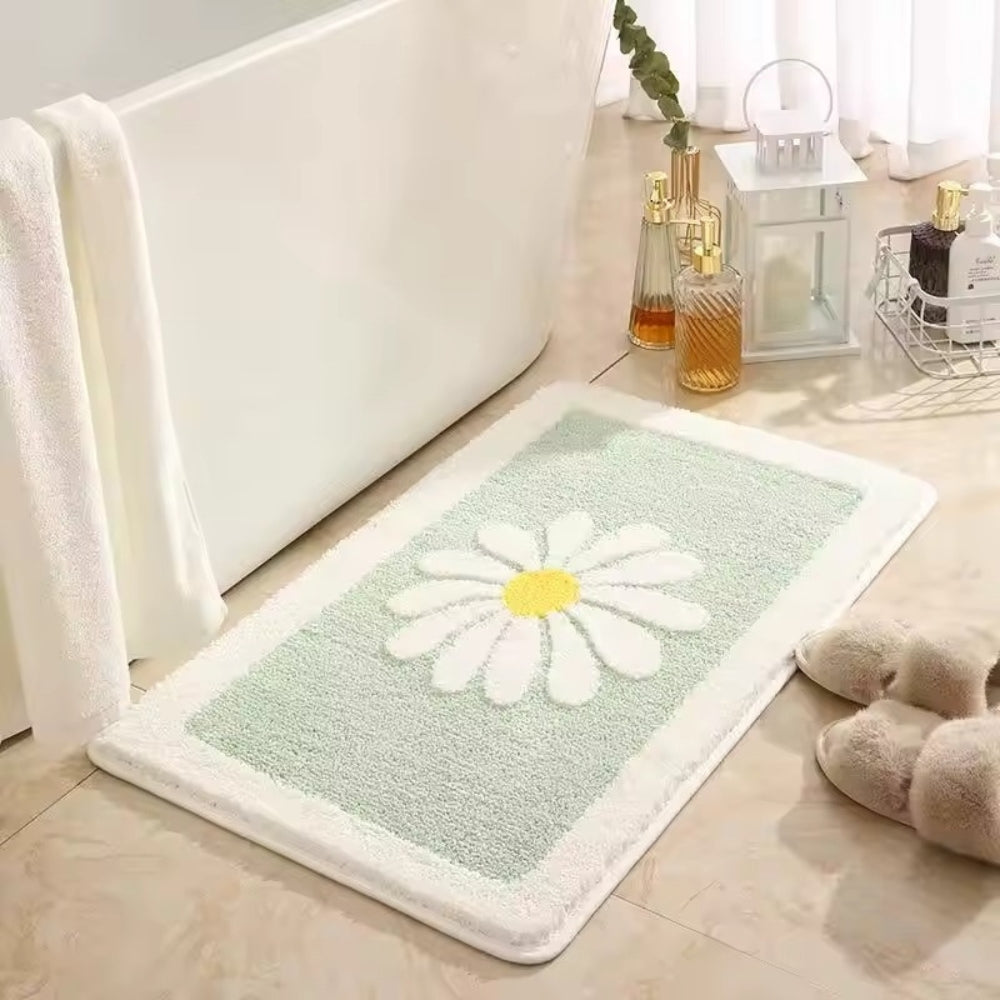 Daisy Bloom Bath Mat