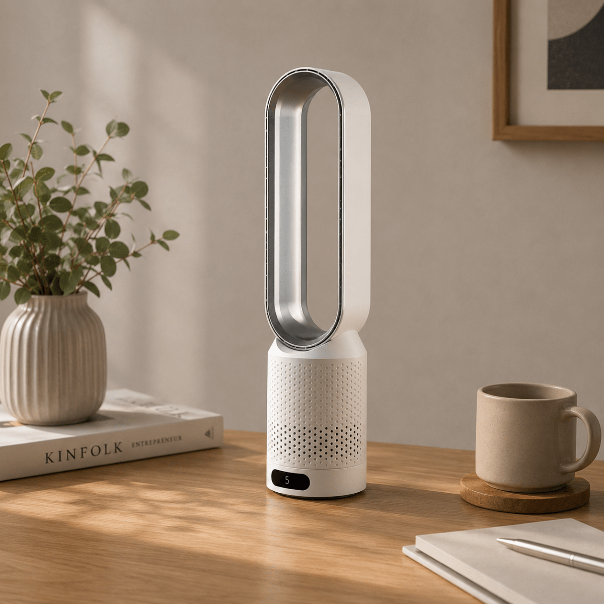 3-in-1 Cooling Tower Fan for Living Room &amp; Bedroom | Space-Saving Design | Comfortable Indoor Climate