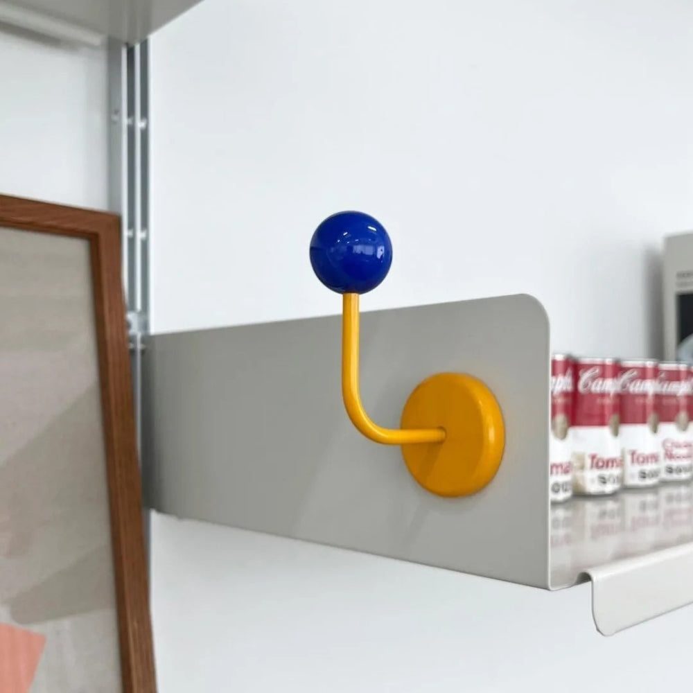Magnetic Wooden Ball Wall Hooks