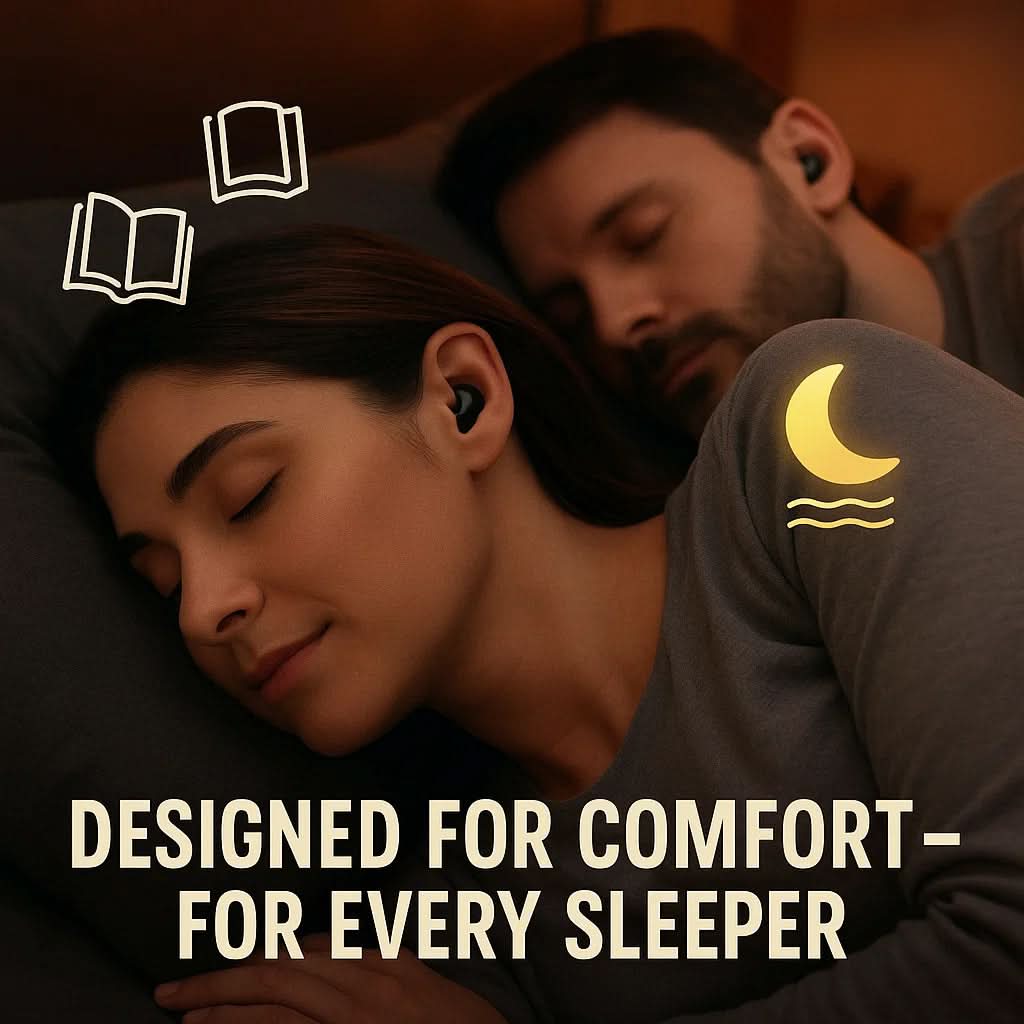 Wireless Sleep Headphones with Bluetooth 5.3 & IPX5 Waterproof | 3 Colors | Up to 24-Hr Playback for Noise-Free Rest