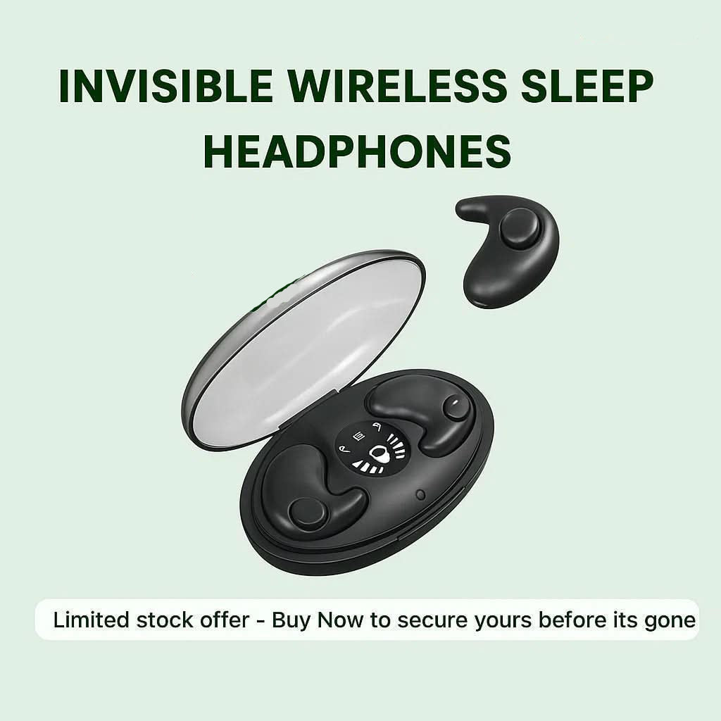 Wireless Sleep Headphones with Bluetooth 5.3 & IPX5 Waterproof | 3 Colors | Up to 24-Hr Playback for Noise-Free Rest