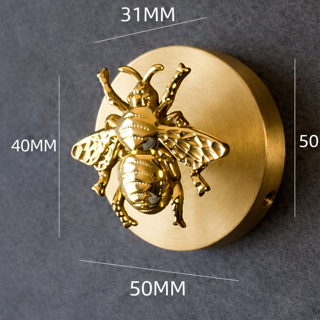 Brass Animal Head Wall Hooks in 8 Designs | Bird, Deer, Butterfly & More | Sculptural Entryway Storage for Coats & Keys