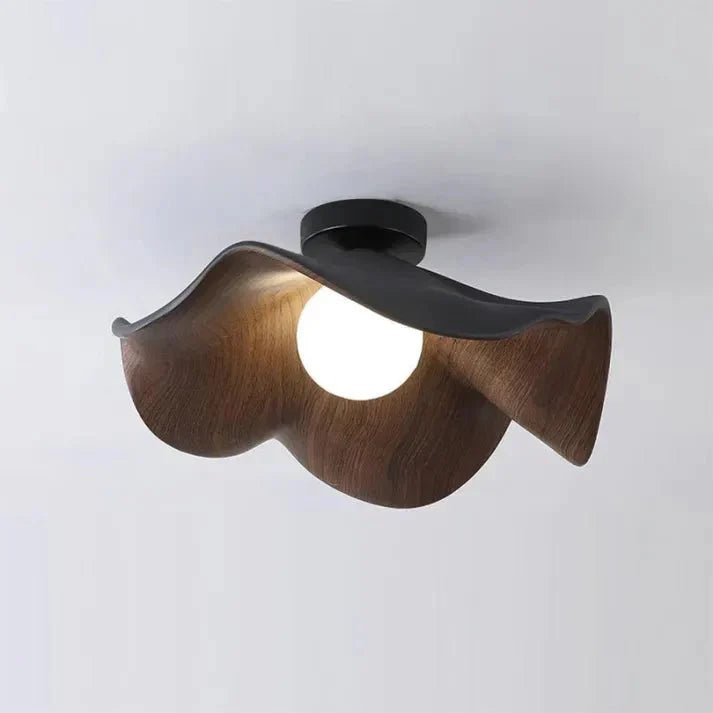 Ceiling Light with Resin and Metal Construction – Pendant Lamp for Indoor Ceiling Lighting
